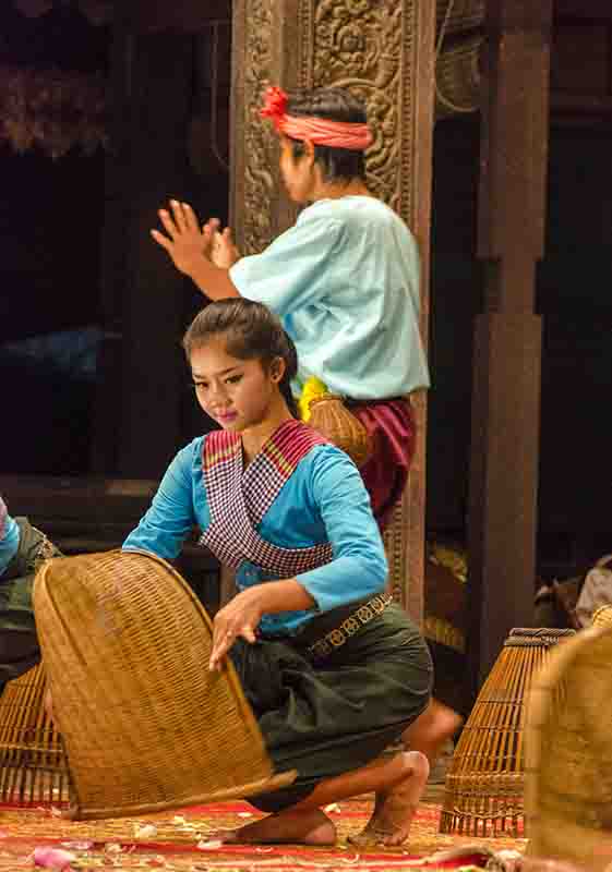 58 - Camboya - Siem Reap - danzas tradicionales